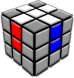 Tutorial de como resolver o cubo mágico passo 1 (de 7). Passo 1, monta